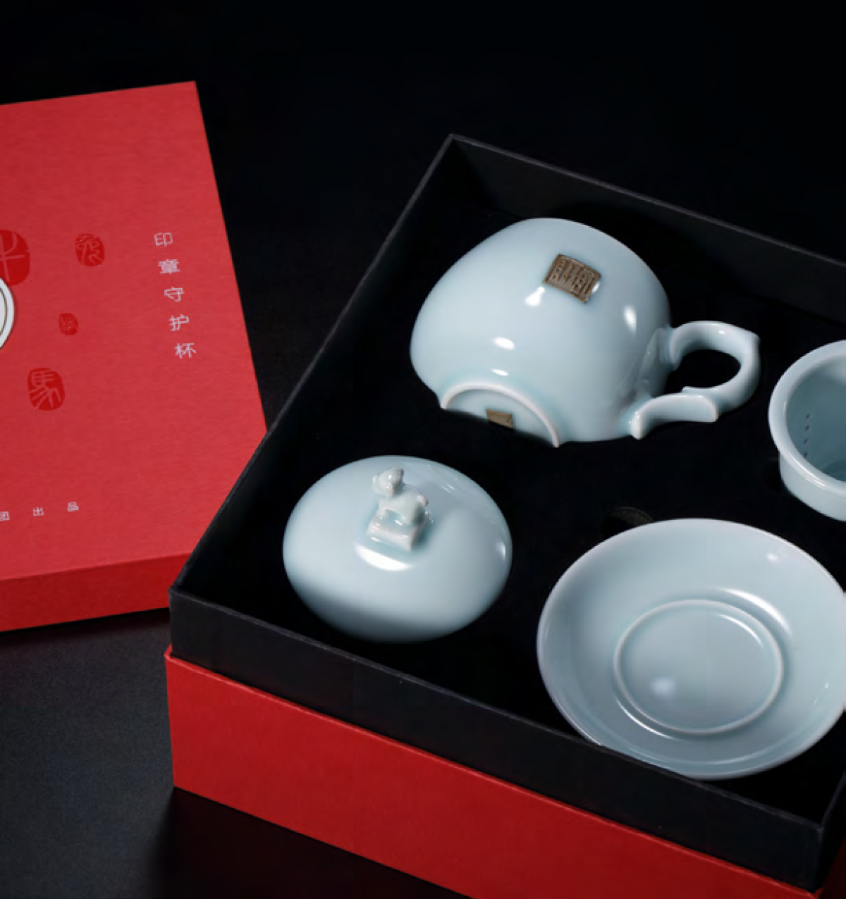 十二生肖印章守护杯（全釉）-蛇套装
