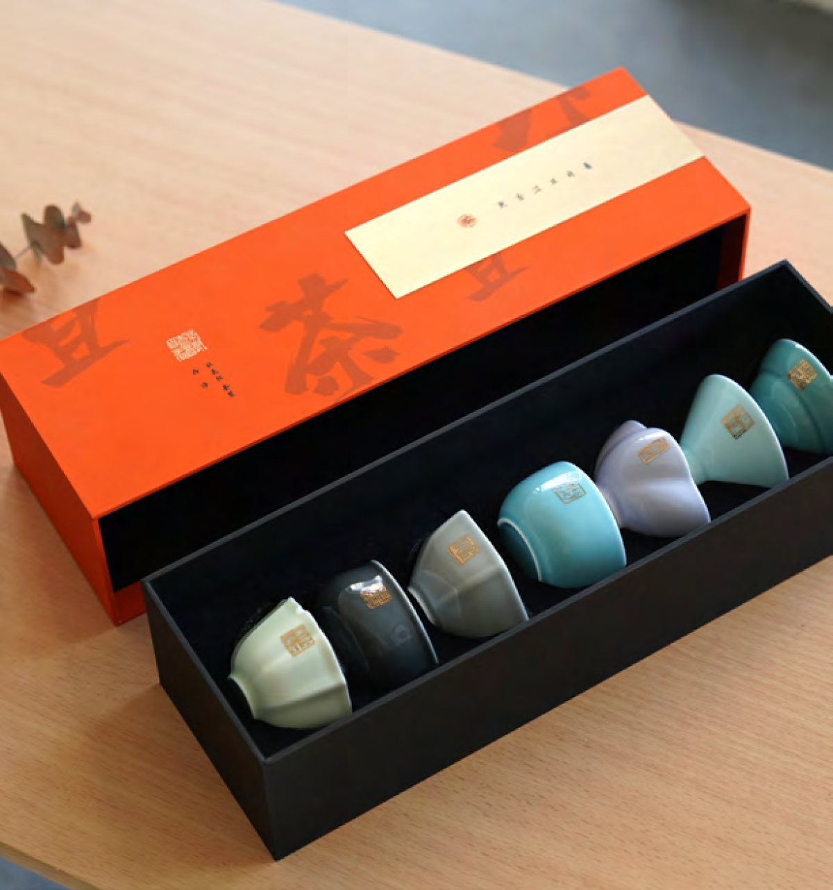 且茶且印社长杯套装